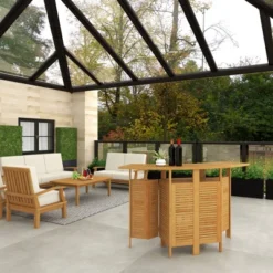 Patio Bar Table Teak - Olivia & May -Garden Furniture Discounts GUEST 284c00b0 ce5d 45e6 a54f fb0a3d7749c9