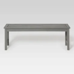 Ravenscroft Modern Boho Acacia Wood Slat Top Outdoor Dining Bench - Gray Wash - Saracina Home 13 Ravenscroft Modern Boho Acacia Wood Slat Top Outdoor Dining Bench - Gray Wash - Saracina Home -Garden Furniture Discounts GUEST 28a837eb 59ee 4062 beb1 fa99fffdaa10