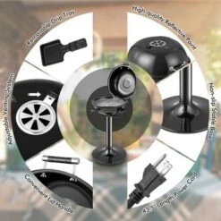 Costway Portable 1600W Electric BBQ Grill With Temperature Control & Grease Collector Red/Black 19 Costway Portable 1600W Electric BBQ Grill With Temperature Control & Grease Collector Red/Black -Garden Furniture Discounts GUEST 2a551e9f 34b4 4a4a 90a7 bfd976b23bc9