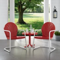 Griffith 2pc Outdoor Conversation Set - Bright Red - Crosley 18 Griffith 2pc Outdoor Conversation Set - Bright Red - Crosley -Garden Furniture Discounts GUEST 2aeeda90 798a 4c8b 89d2 77711d4fd512