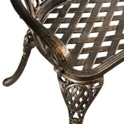 Ornate Traditional Aluminum Patio Bench - Bronze - Oakland Living -Garden Furniture Discounts GUEST 2b5b1db7 92d5 4001 b7fb 43000fb6ae75