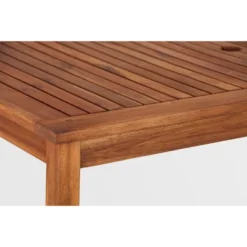 3pc Acacia Wood X Design Outdoor Patio Dining Set - Brown - Saracina Home -Garden Furniture Discounts GUEST 2d66741d 1fcd 472a 8f0a ed5a499b3dc1