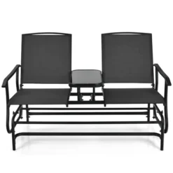 Tangkula Patio Loveseat Rocking 2 Person Outdoor Double Glider Chair With Center Table 23 Tangkula Patio Loveseat Rocking 2 Person Outdoor Double Glider Chair With Center Table -Garden Furniture Discounts GUEST 2fe76091 096b 4ac6 b9fc c5c165becf40