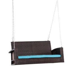 Outsunny 2-Person Wicker Hanging Porch Swing Bench Outdoor Chair With Cushions 20 Outsunny 2-Person Wicker Hanging Porch Swing Bench Outdoor Chair With Cushions -Garden Furniture Discounts GUEST 329c1d21 d5f6 4992 9db4 a73d8d224ca6