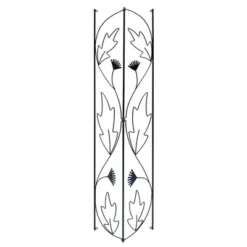 46" Tall Iron Downspout Decorative Garden Trellis Black Powder Coat Finish - Achla Designs -Garden Furniture Discounts GUEST 33046b31 a58e 410f 95ca 0d9b177270d4