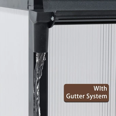 Aoodor Walk-In Greenhouse Polycarbonate Panel Hobby Greenhouses With Aluminum Frame Heavy Duty 3 Aoodor Walk-In Greenhouse Polycarbonate Panel Hobby Greenhouses With Aluminum Frame Heavy Duty