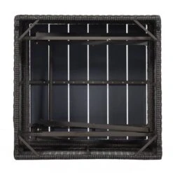 4pc Outdoor Wicker Rectangle Daybed With Canopy & Cushions - Beige - GODEER -Garden Furniture Discounts GUEST 34f86c28 6c3a 4fb3 8a82 f6ffa6b1eebb