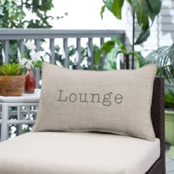 Indoor/Outdoor Lounge Embroidered Lumbar Throw Pillow - Sorra Home 13 Indoor/Outdoor Lounge Embroidered Lumbar Throw Pillow - Sorra Home -Garden Furniture Discounts GUEST 35d58965 88c2 4bbf 81a8 04fb69e1b432