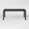 Henning 6 Person Rectangle Patio Dining Table, Outdoor Furniture - Black - Project 62™ 2 Henning 6 Person Rectangle Patio Dining Table, Outdoor Furniture - Black - Project 62™ -Garden Furniture Discounts GUEST 3615a498 cffb 43de 9a0c bc57888e6539