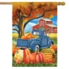 Welcome To The Patch Fall House Flag Pickup Pumpkins Farm 28" X 40" Briarwood Lane -Garden Furniture Discounts GUEST 36162a10 a158 4d86 9388 247ebdb77bf2