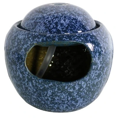 Sunnydaze Decor Sunnydaze Indoor Home Office Decorative Smooth Glazed Ceramic Owl Tabletop Water Fountain Feature - 7" 7 Sunnydaze Decor Sunnydaze Indoor Home Office Decorative Smooth Glazed Ceramic Owl Tabletop Water Fountain Feature - 7" - Image 5