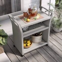 Maksville Outdoor Serving Cart - MiBasics -Garden Furniture Discounts GUEST 37b4727a 8171 4e5f aa4d e7afb8efa363