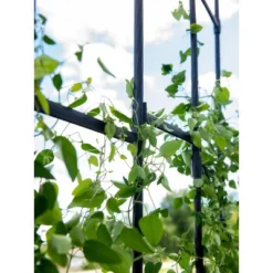 Gardener's Supply Company | Titan Half Arch | Decorative Garden Arch For Backyard, Patio, Courtyard | Durable Weatherproof Steel Support For Climbing -Garden Furniture Discounts GUEST 39a109ed b1f3 4352 b330 8c54f3689f81