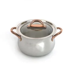 BergHOFF Ouro Gold 18/10 Stainless Steel Stockpot, Glass Lid -Garden Furniture Discounts GUEST 3e6f083e 4b9b 4fe5 aa9d 9b7884995b9d