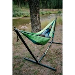 Stansport Newport 2 Person Traveler Backpack Nylon Hammock 108" X 57" Green/Teal -Garden Furniture Discounts GUEST 3edaf44c 4b78 49ce 8a4e 8f49d5838a0a