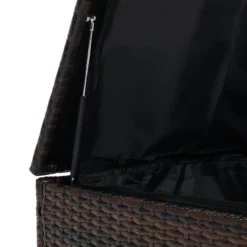 6pc Wicker Outdoor Conversation Set Royal Blue/Dark Brown - EDYO LIVING -Garden Furniture Discounts GUEST 3ffd5d66 4318 437a 9955 c1206c8981c5 1