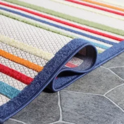 Coastal Geometric Casual Stripe Indoor Outdoor Area Rug By Blue Nile Mills 13 Coastal Geometric Casual Stripe Indoor Outdoor Area Rug By Blue Nile Mills -Garden Furniture Discounts GUEST 401638a9 b3d3 48a8 8081 0bc9c737c606