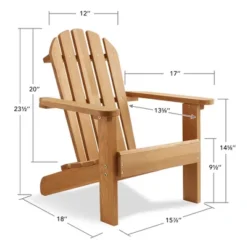 Casafield Children's Adirondack Chair, Cedar Wood Outdoor Kid's Chairs For Patio, Deck, Lawn, And Garden, Partially Pre-Assembled -Garden Furniture Discounts GUEST 435b06c6 ca83 408e a7f5 7297af4af5d6