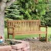Sunnydaze Decor Sunnydaze Outdoor Solid Teak Wood With Light Stained Finish Patio Garden Bench Seat - 60" - Light Brown 1 Sunnydaze Decor Sunnydaze Outdoor Solid Teak Wood With Light Stained Finish Patio Garden Bench Seat - 60" - Light Brown -Garden Furniture Discounts GUEST 4988144f dbe5 471e b3ef 5494c57358d6
