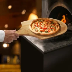 Pie Supply Bamboo Pizza Peel For Baking And Serving, Wood Paddle Cutting Board With Handle And Hanging Strap -Garden Furniture Discounts GUEST 4b3789d9 9a3b 4e41 b7ca 5a6b1a1b36fd