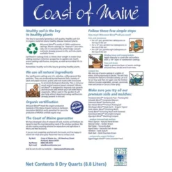 Coast Of Maine OMRI Listed Wiscasset Blend Earthworm Castings Compost Plant Potting Soil For Container Gardens And Flower Pots, 8 Quart Bag (2 Pack) -Garden Furniture Discounts GUEST 4b72d1b3 22dc 4780 8649 fefacfb6b80f