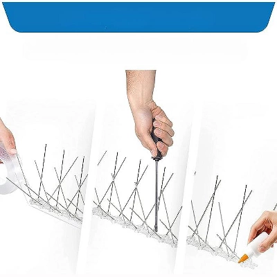 VIIRKUJA 300 Cm Stainless Steel Bird Spike 3 VIIRKUJA 300 Cm Stainless Steel Bird Spike