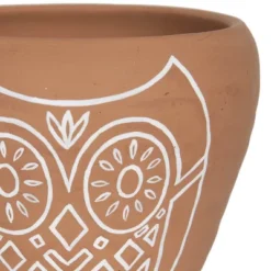 Owl Multi Terracotta Planter - Foreside Home & Garden