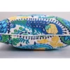 25" Outdoor/Indoor Floor Pillow Amalia Paisley Blue - Pillow Perfect -Garden Furniture Discounts GUEST 50722327 a1ee 4866 8f49 484de9b741de