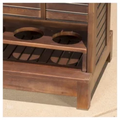 Riviera Acacia Wood Bar - Rich Mahogany - Christopher Knight Home 9 Riviera Acacia Wood Bar - Rich Mahogany - Christopher Knight Home -Garden Furniture Discounts GUEST 507e18b9 03d1 4c33 ad84 1ad9418cbb0a