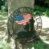 29" Steel Patriotic "Freedom Isn't Free" Wall Décor/Ground Stake - Backyard Expressions -Garden Furniture Discounts GUEST 52c5d5bf eb41 4f95 bc0e a27c64c8c15a