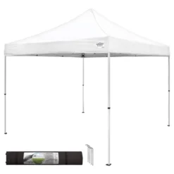 Caravan Canopy V-Series 10 X 10' 2 Straight Leg Sidewall Kit And M-Series Pro 2 10 X 10 Foot Shade Tent With Roller Bag For Recreational Use -Garden Furniture Discounts GUEST 53ebba1a 4d7f 4e34 b48c 1ba5a867fb04