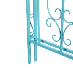 Evergreen Montebello Iron Garden Arbor, Coastal Blue- 53 X 84 X 23 Inches Fade And Weather Resistant Outdoor Decor 16 Evergreen Montebello Iron Garden Arbor, Coastal Blue- 53 X 84 X 23 Inches Fade And Weather Resistant Outdoor Decor -Garden Furniture Discounts GUEST 545da4db 29c4 4878 9f98 0795eab141ed