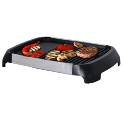 Brentwood Select TS-641 1200 Watt Electric Indoor Grill & Griddle In Stainless Steel -Garden Furniture Discounts GUEST 56e5bac7 2b41 428e 8380 8d426f56c01c