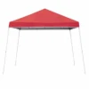 Z-Shade 10 X 10 Foot Angled Leg Outdoor Canopy Tent With A Push Button Locking System And Z-Shade 4 Pack Of Heavy Duty Leg Weight Bags, Red -Garden Furniture Discounts GUEST 5cd7b8bb 9dad 4536 8142 beecadb4f2b1