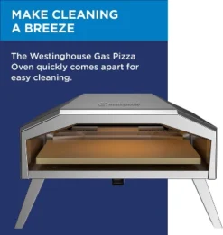 Westinghouse Gas-Powered Artisan Outdoor Pizza Oven - Stainless Steel Portable Pizza Ovens -Garden Furniture Discounts GUEST 5d4a0123 016c 4a5c b3a9 f91bcd68e05d