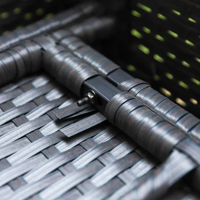 Outdoor Sectional Chairs With Cushions & Armrests - Captiva Designs 5 Outdoor Sectional Chairs With Cushions & Armrests - Captiva Designs - Image 3