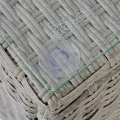 7pc Wicker Patio Conversation Set With Pillows & Cushion - Gray/Blue - GODEER 19 7pc Wicker Patio Conversation Set With Pillows & Cushion - Gray/Blue - GODEER -Garden Furniture Discounts GUEST 5e124c46 edf4 4389 914d 6572864d63e4