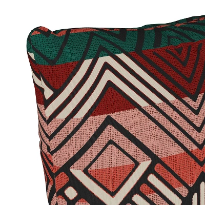 18" X 18" Outdoor Throw Pillow Mercado Weave - Skyline Furniture 4 18" X 18" Outdoor Throw Pillow Mercado Weave - Skyline Furniture - Image 2