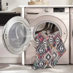 Govan Washable Outdoor Rug Ivory/Charcoal - Linon -Garden Furniture Discounts GUEST 5f3ba7f8 748e 4ec9 9aa8 af18af794830