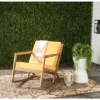 Vernon Rocking Chair Natural/Yellow - Safavieh -Garden Furniture Discounts GUEST 5f622132 83c2 42f1 a9ab cd7cc0568840