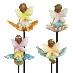12.8" Resin Set Of Fairy Pot Stakes Gray - Exhart -Garden Furniture Discounts GUEST 60d8295b 6cda 4c02 a17c 94dc6e545355