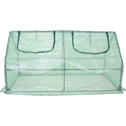 Sunnydaze Decor Sunnydaze Outdoor Portable Plant Shelter Mini Greenhouse With Double Zipper Doors And Cover - Green -Garden Furniture Discounts GUEST 60efa126 06a9 4cee 9657 e9c671361fdb
