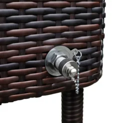 80qt Portable Rolling Patio Cooler Dark Wicker - Permasteel -Garden Furniture Discounts GUEST 6458df3b 8571 4ab6 bfd9 adefb699db95