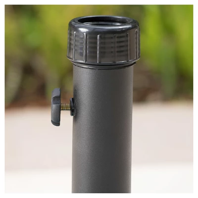 Bahulu 47lb Umbrella Base - Brown - Christopher Knight Home 4 Bahulu 47lb Umbrella Base - Brown - Christopher Knight Home - Image 2