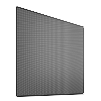 Costway 9' X 7'RV Awning Side Shade Black Mesh Screen Sunshade With Complete Kits 8 Costway 9' X 7'RV Awning Side Shade Black Mesh Screen Sunshade With Complete Kits - Image 6