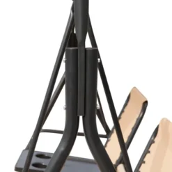 Outsunny 2 Person Covered Porch Swing With Pivot Storage Table, Cup Holder, & Adjustable Overhead Canopy -Garden Furniture Discounts GUEST 67862a10 468a 4287 835a 9f13278c4371