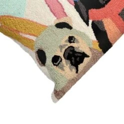 18"x18" Front Porch Ski Patrol Indoor/Outdoor Square Throw Pillow - Liora Manne -Garden Furniture Discounts GUEST 6936379d cf5b 445f bdad bccd8a11672c