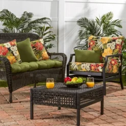 Set Of 2 Aloha Black Floral Outdoor Square Throw Pillows - Kensington Garden 7 Set Of 2 Aloha Black Floral Outdoor Square Throw Pillows - Kensington Garden -Garden Furniture Discounts GUEST 6e2792b4 d693 4259 8ff1 d46ced21ddcc