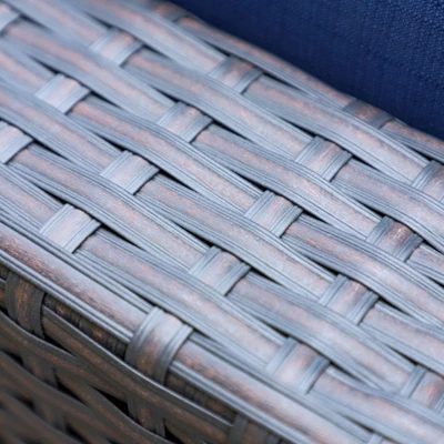 Outdoor Sectional Chairs With Cushions & Armrests - Captiva Designs 9 Outdoor Sectional Chairs With Cushions & Armrests - Captiva Designs - Image 7