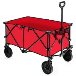 Costway Folding Collapsible Wagon Utility Camping Cart W/Wheels & Adjustable Handle RedGreyNavy 25 Costway Folding Collapsible Wagon Utility Camping Cart W/Wheels & Adjustable Handle RedGreyNavy -Garden Furniture Discounts GUEST 6f07a9ec 80a8 40ed a6a1 7b3d06e203d6